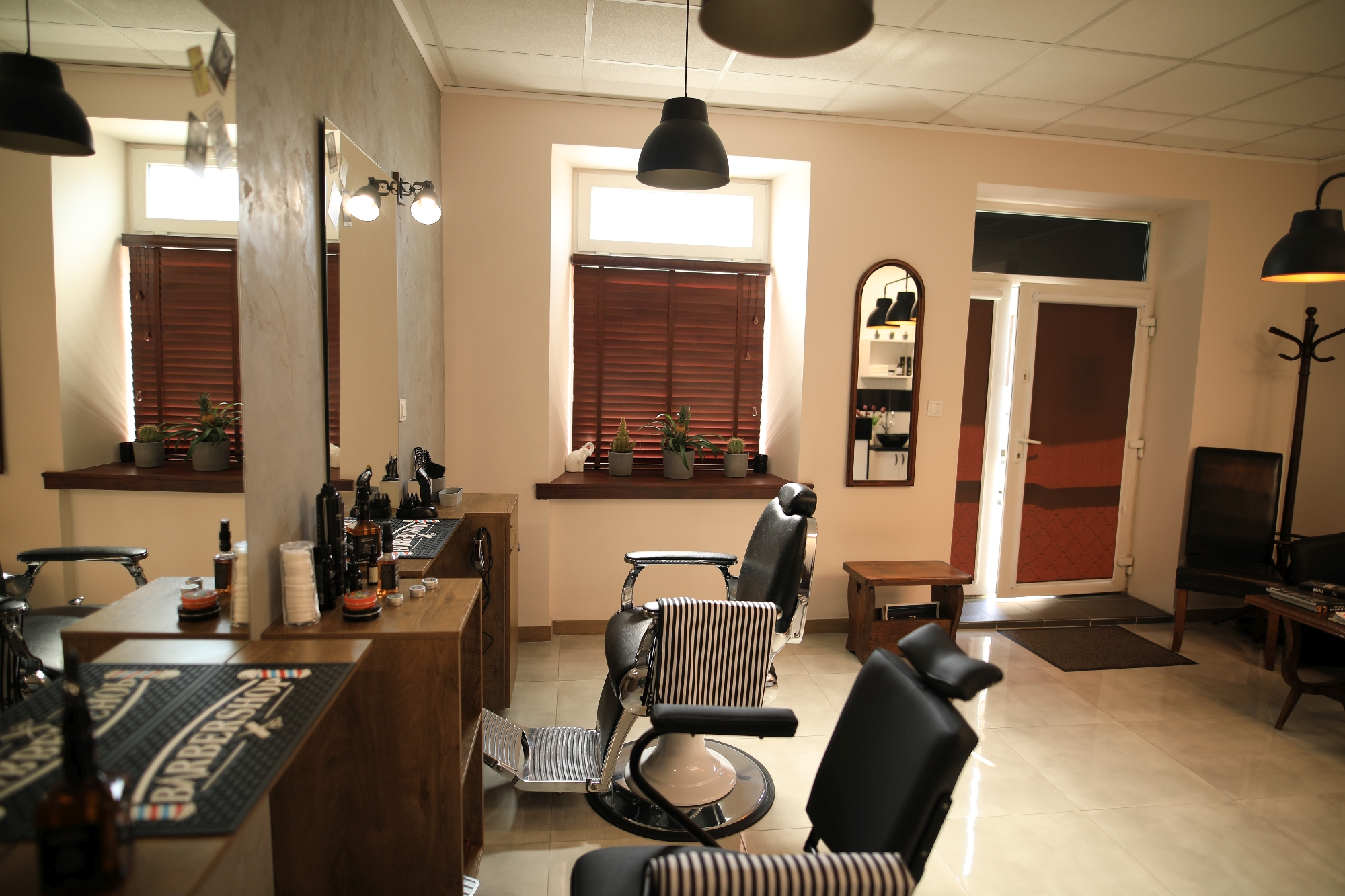 Mały salon fryzjerski